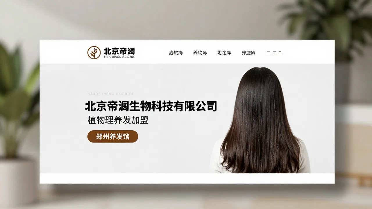 北京帝阔生物科技有限公司 首页主视觉